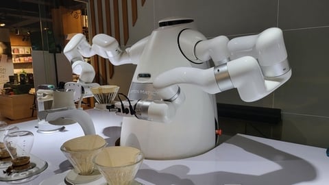 coffee making robot