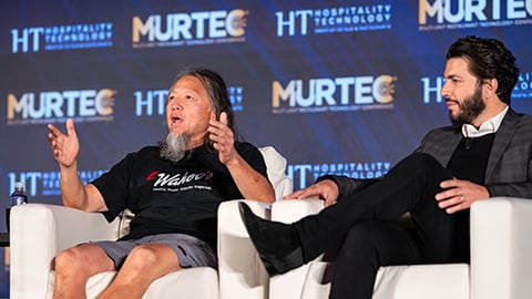 Wing Lam on stage at MURTEC 2024