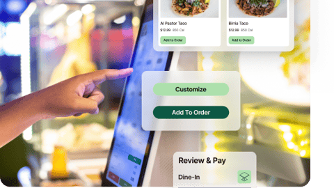 Checkmate screens for enterprise ordering solutions