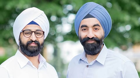 Canary CoFounders CEO Harman Singh Narula and President SJ Sawhney