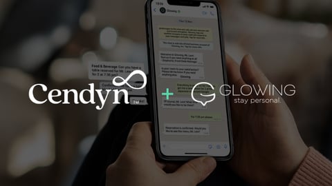 cendyn and glowing logos