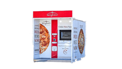 pizzaforno automated pizza vending machine