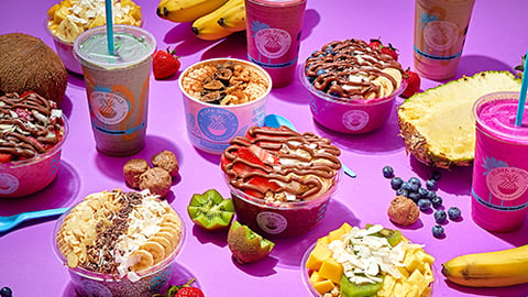 Playa Bowls smoothies and bowls