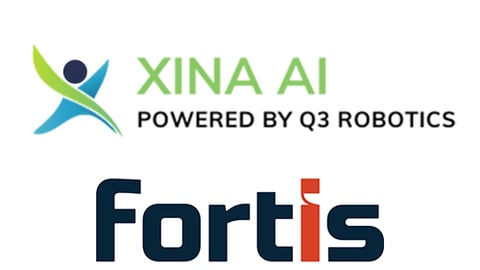 xina.ai and fortis logos