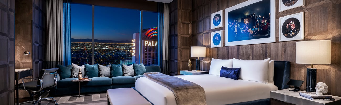 two bedroom penthouse at The Palms Casino Resort 