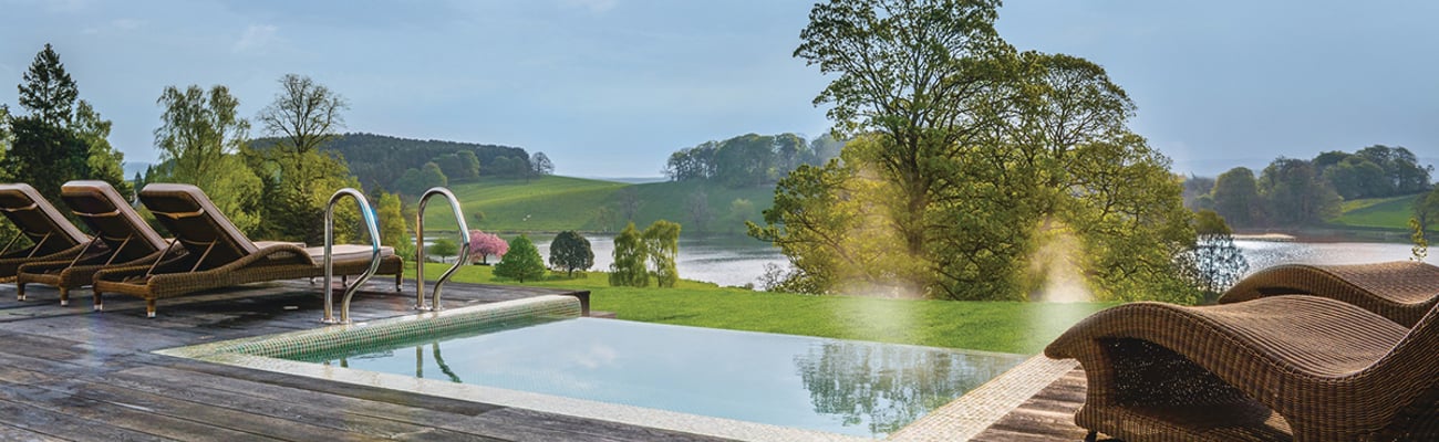 The Coniston Hotel pool