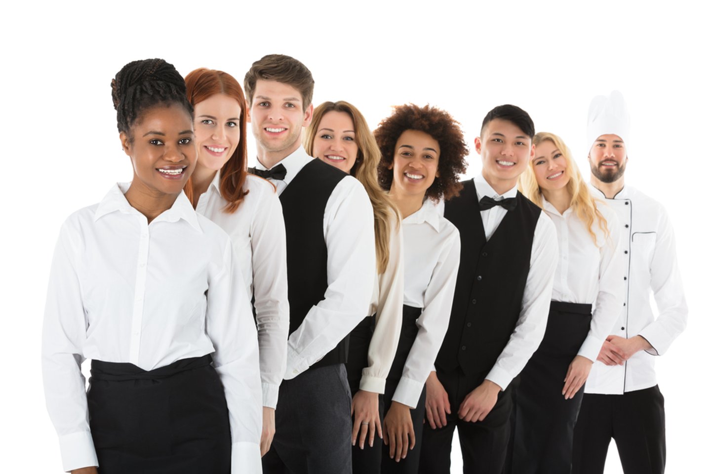 a group of people posing for a photo