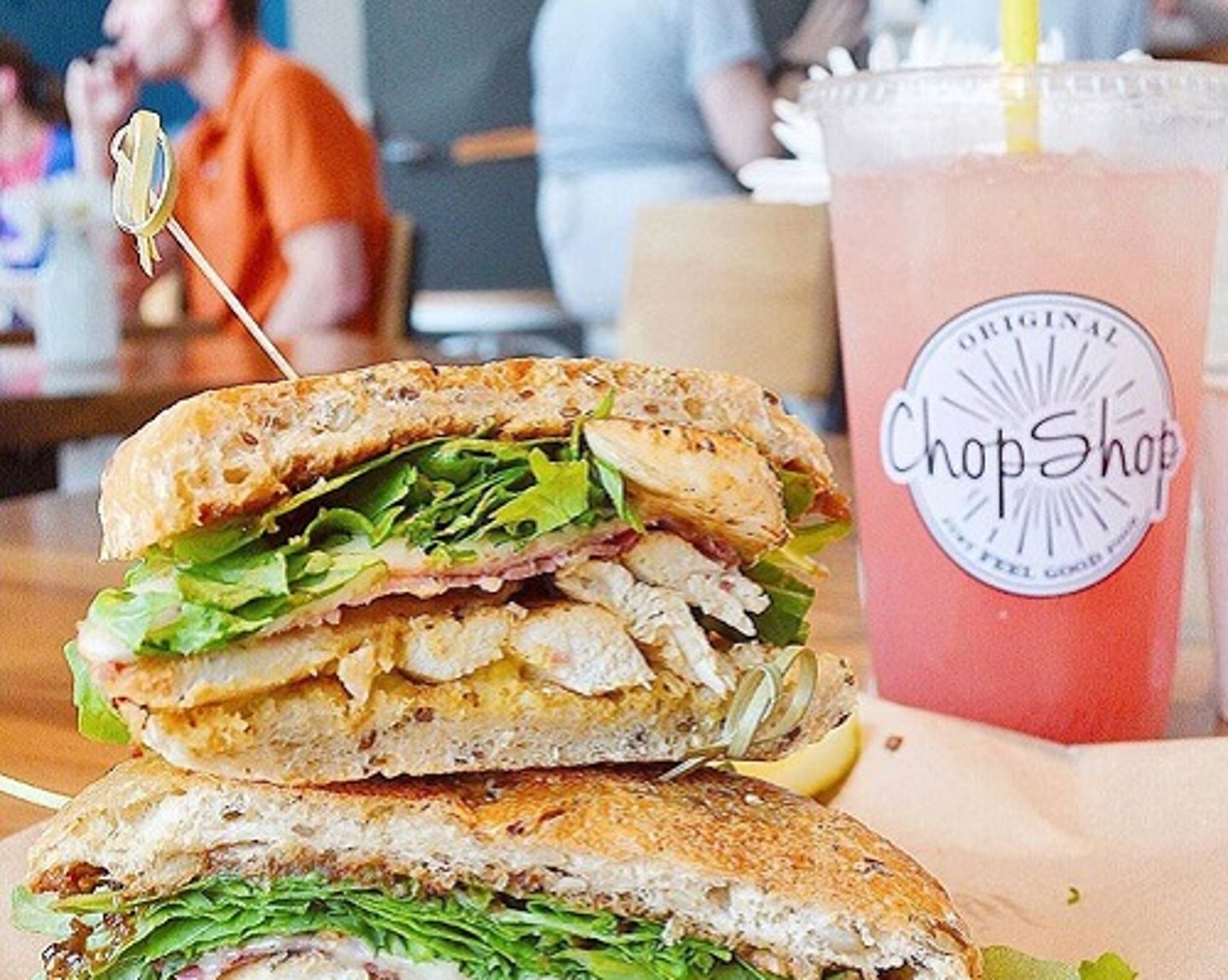 a close up of a sandwich sitting on top of a table