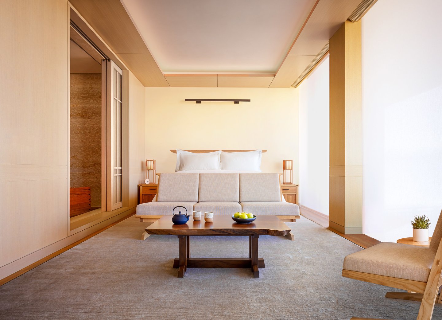 Nobu Hospitality Guest Bedroom