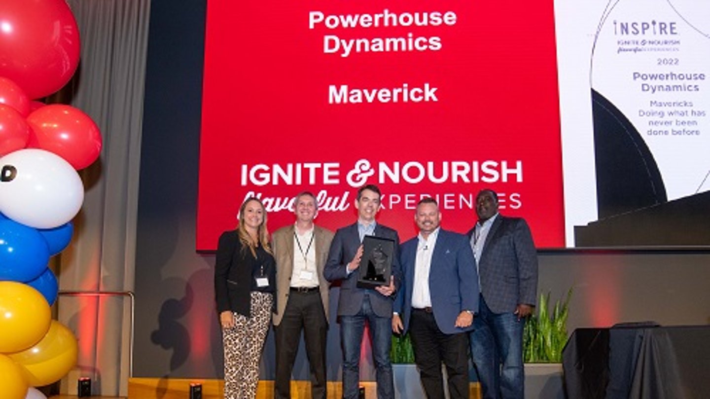 Inspire Brands Powerhouse Dynamics award