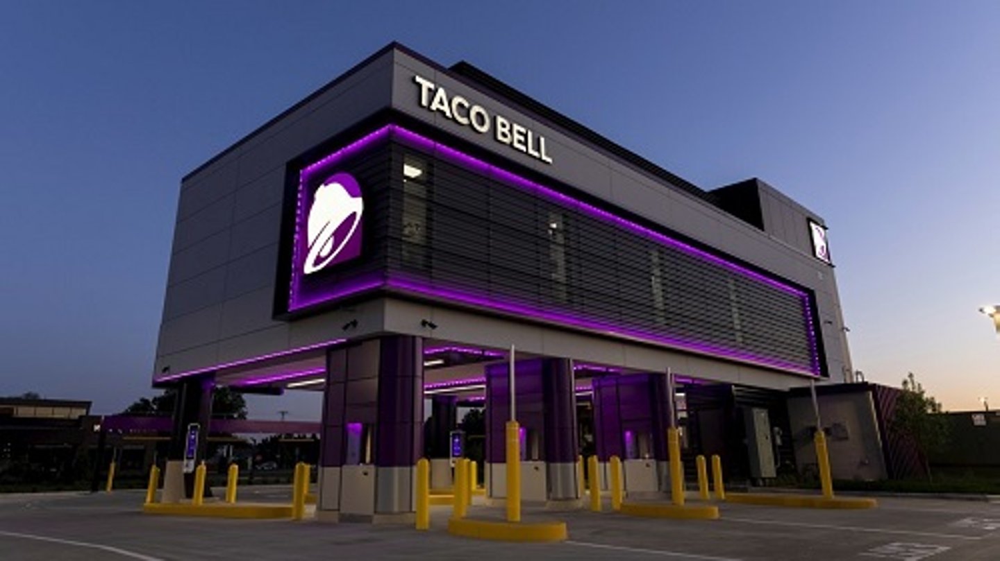 Taco Bell Defy exterior