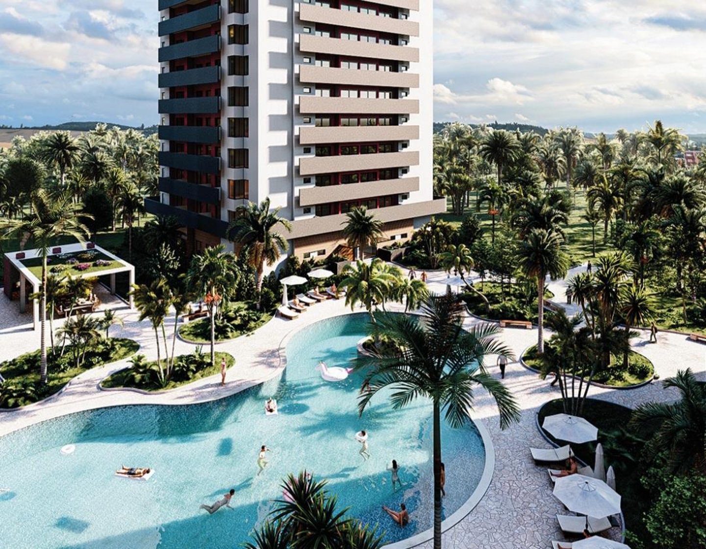 Rendering of proposed EV Hotel resort in Punta Cana