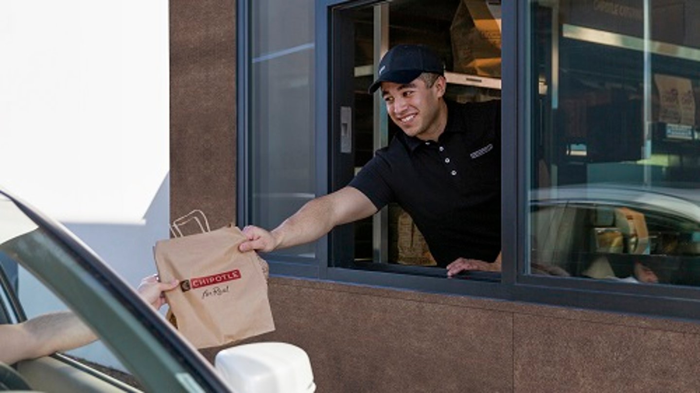 Chipotle drive thru guy