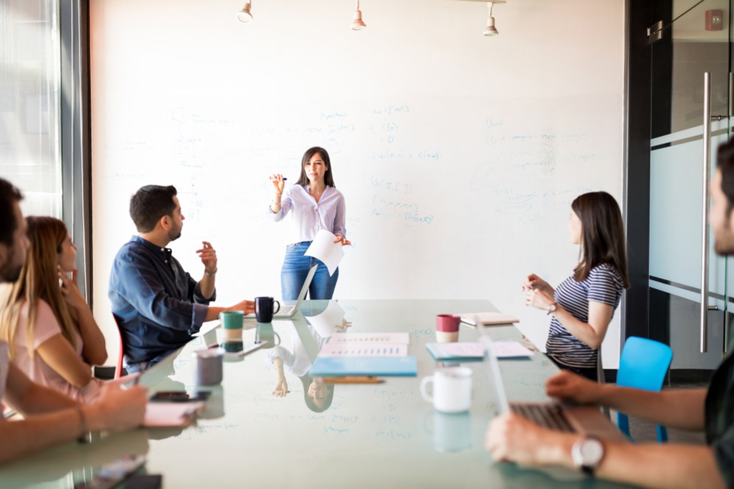 conference room meeting