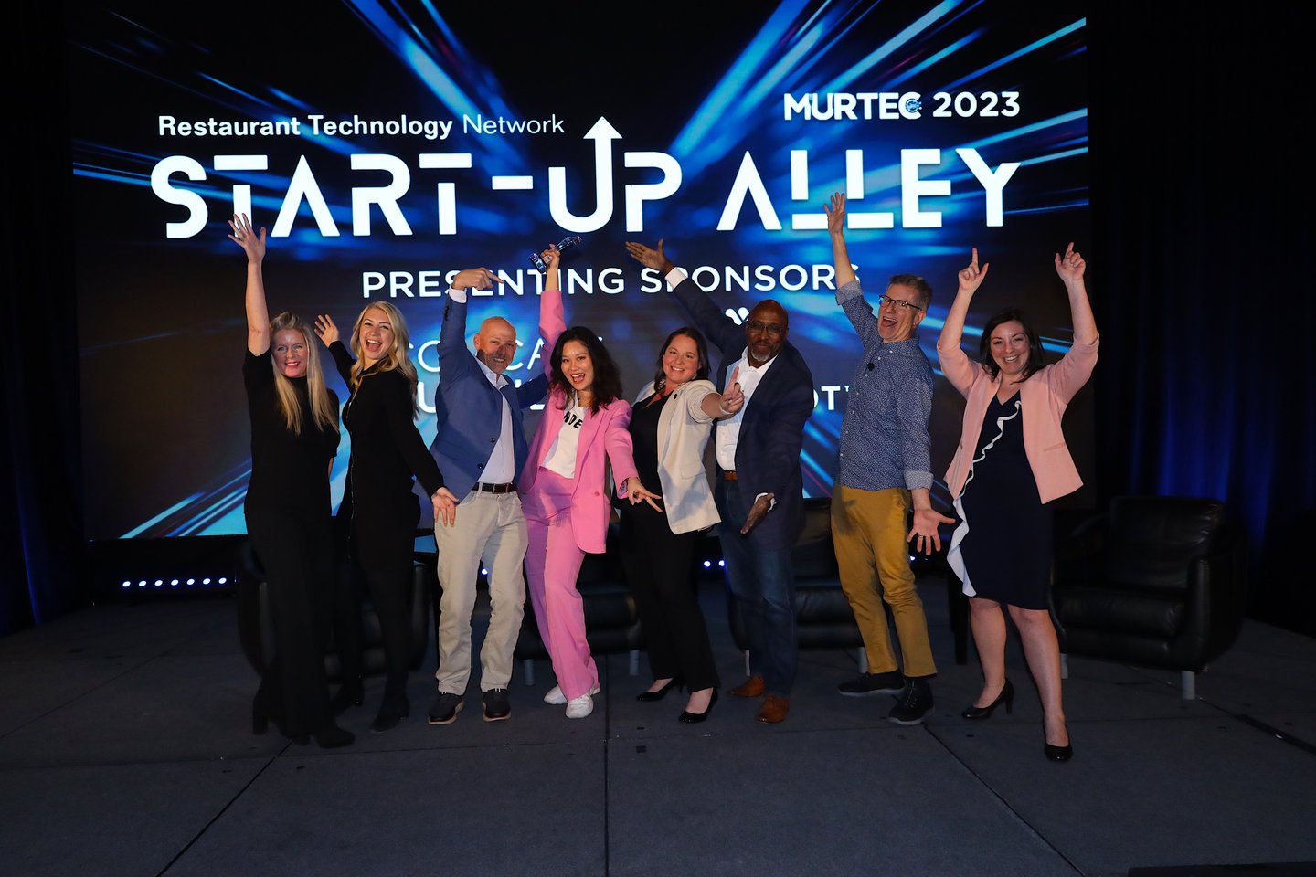 Start-Up Alley 2023 Celebration "Silly" Shot