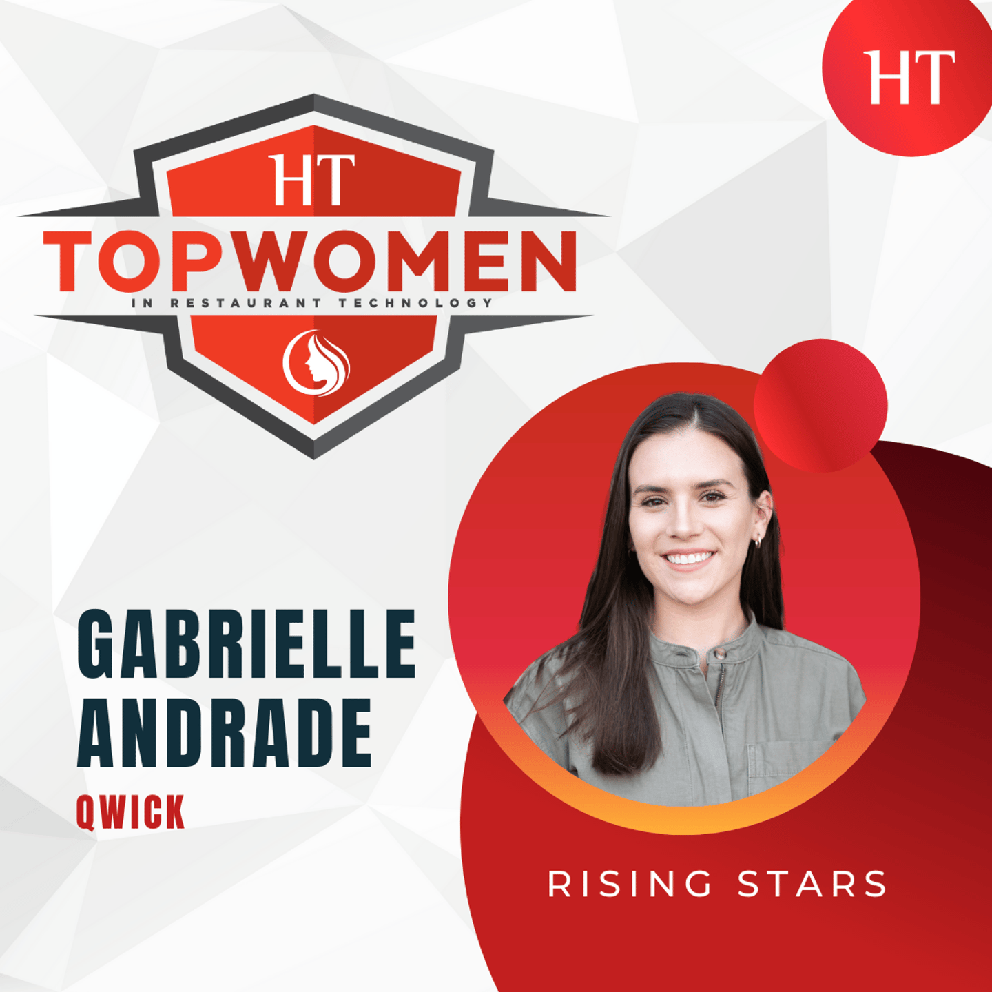 Gabrielle Andrade headshot Top Women in Restaurant Tech