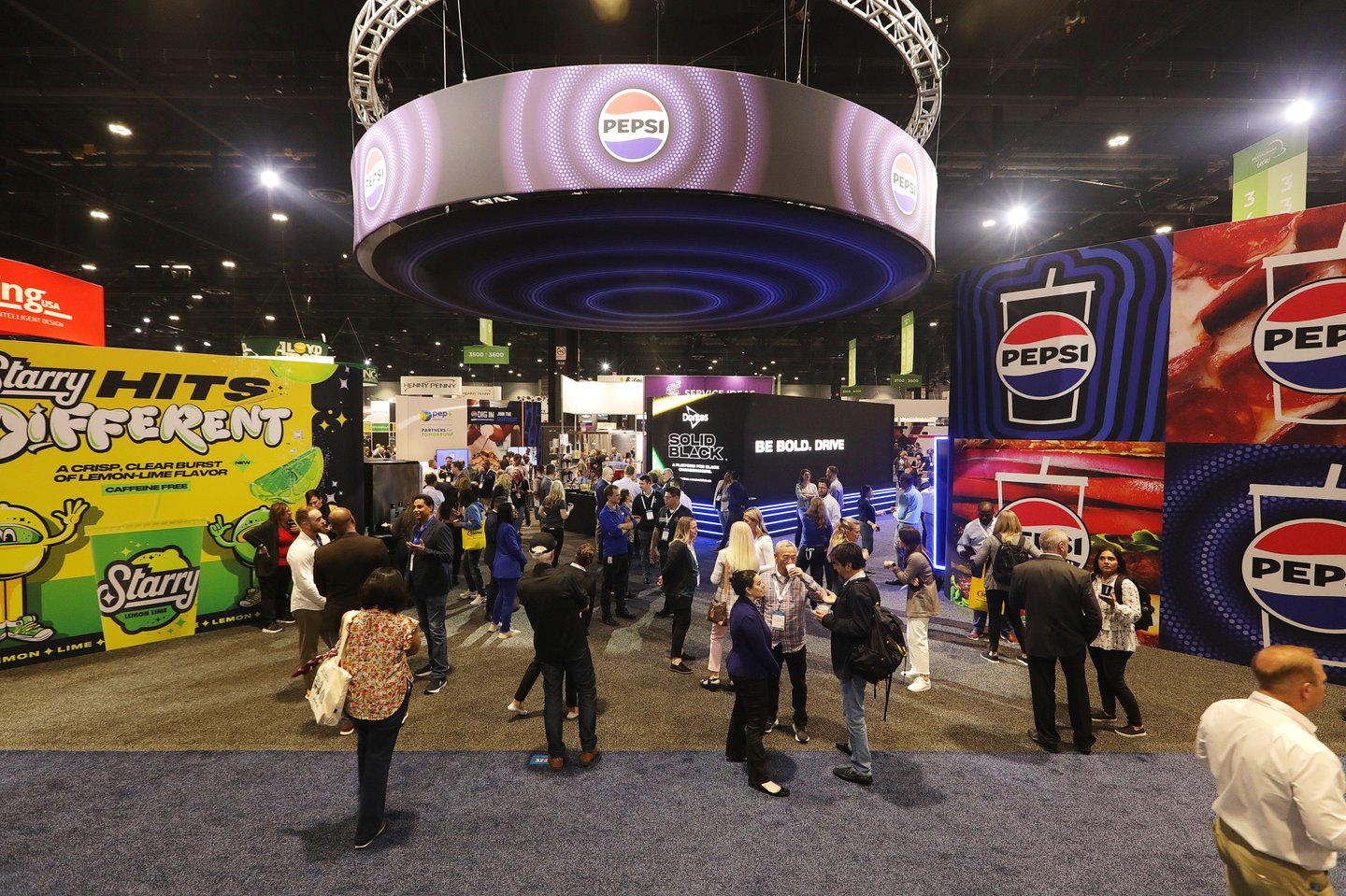 Pepsico Foodservice Booth at NRA show 2023