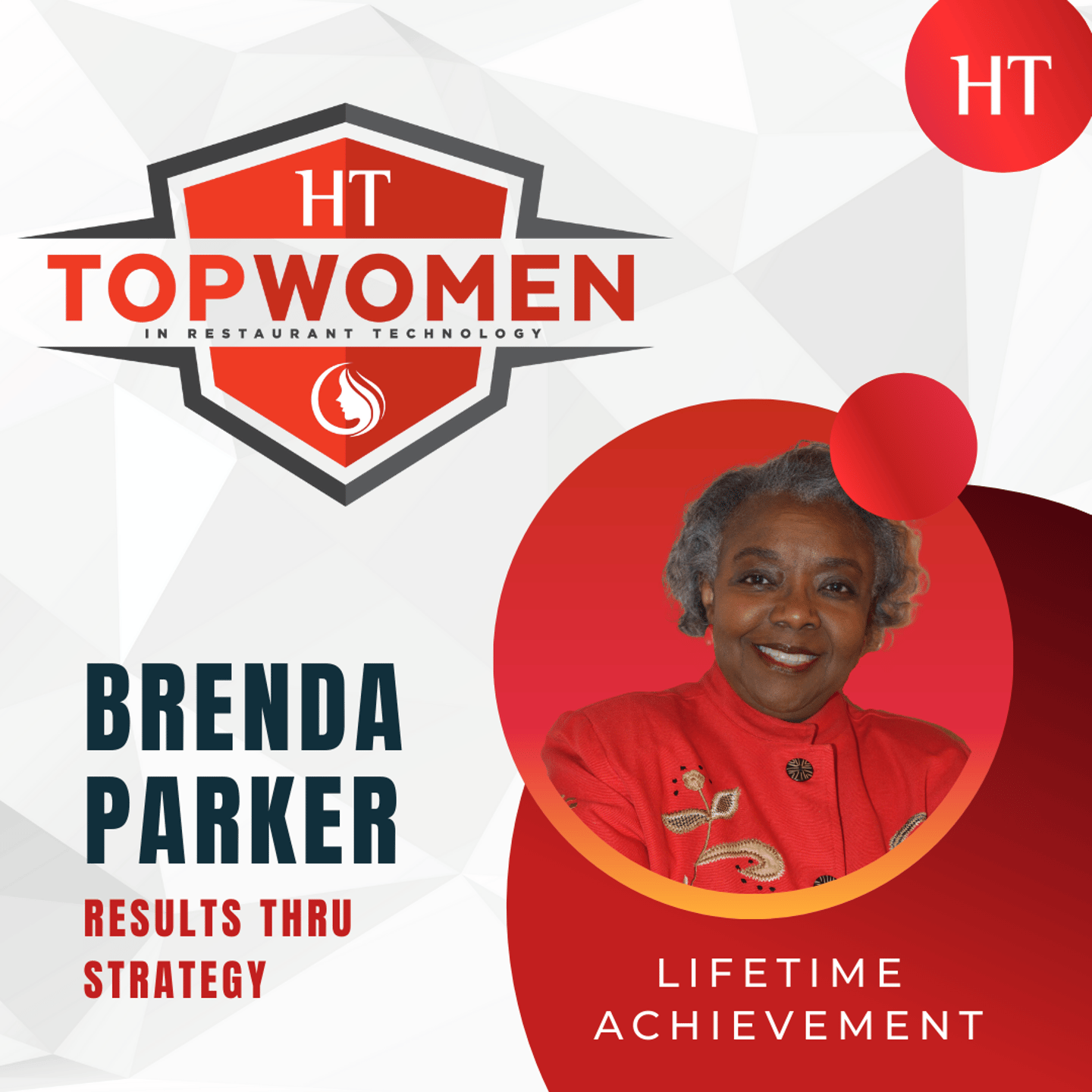 Brenda Parker Lifetime Achievement Award winner 2023