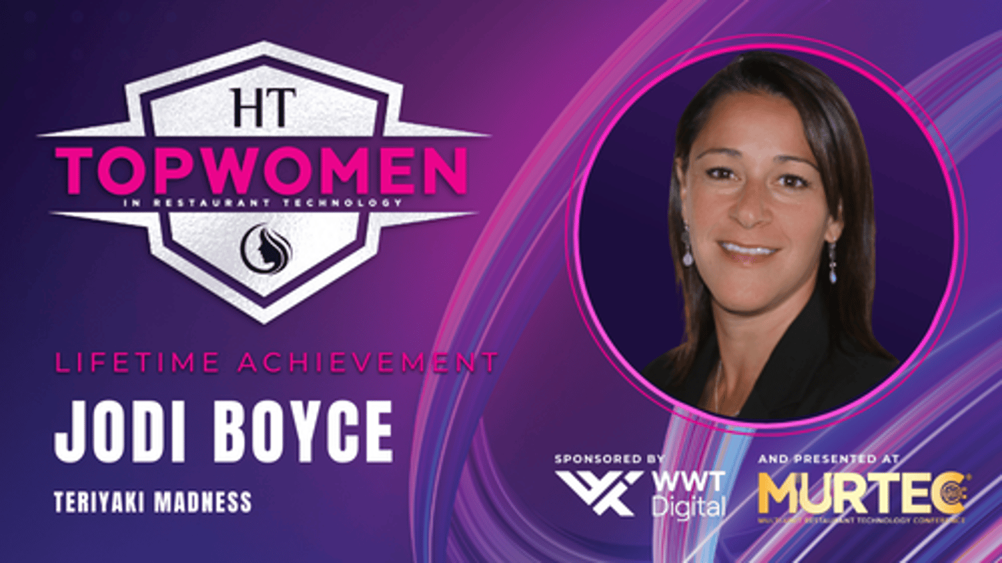 Jodi Boyce CMO Teriyaki Madness Lifetime Achievement