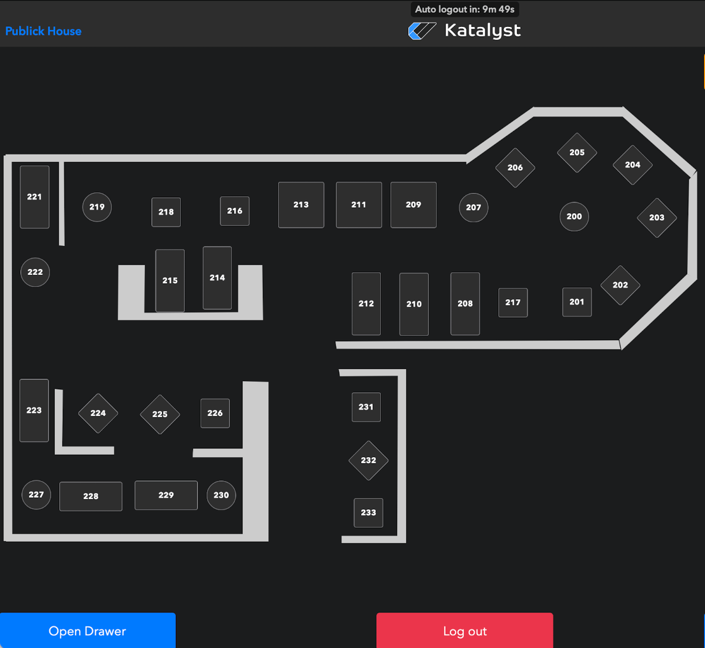 Public House layout