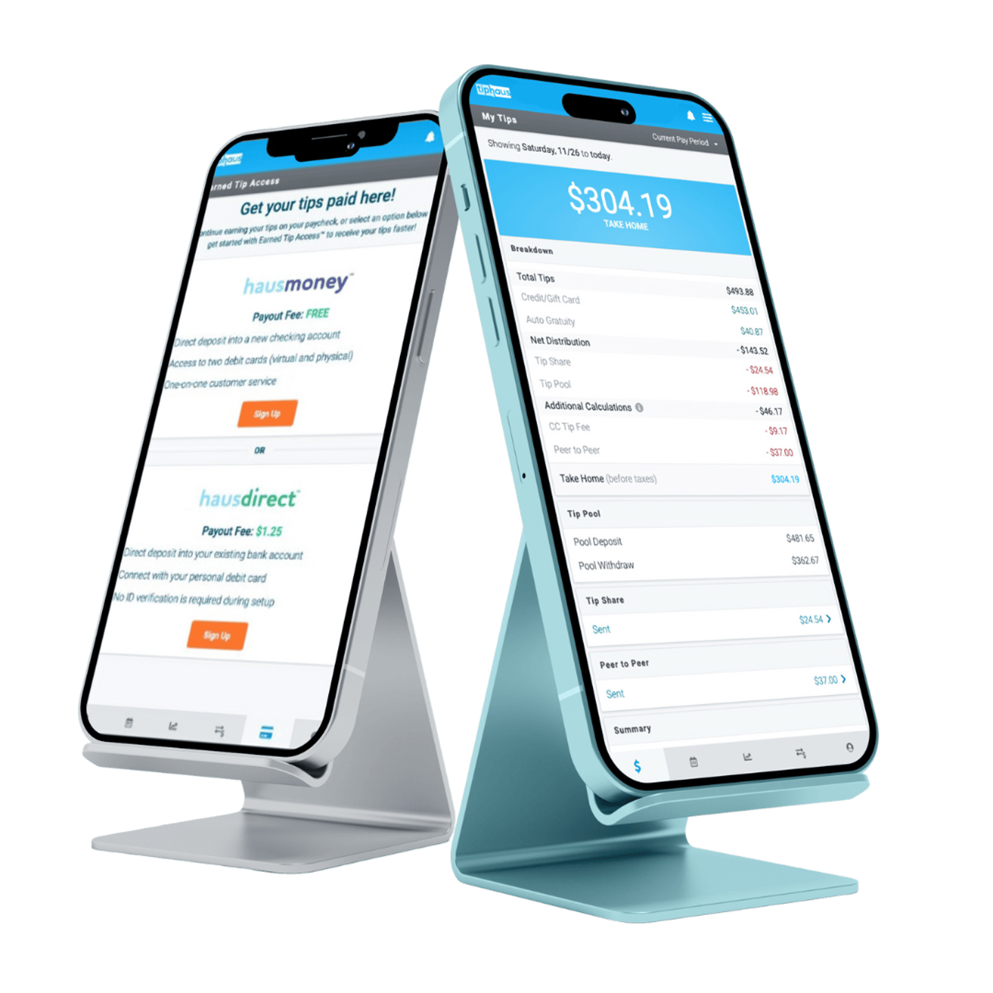 TipHaus mobile app