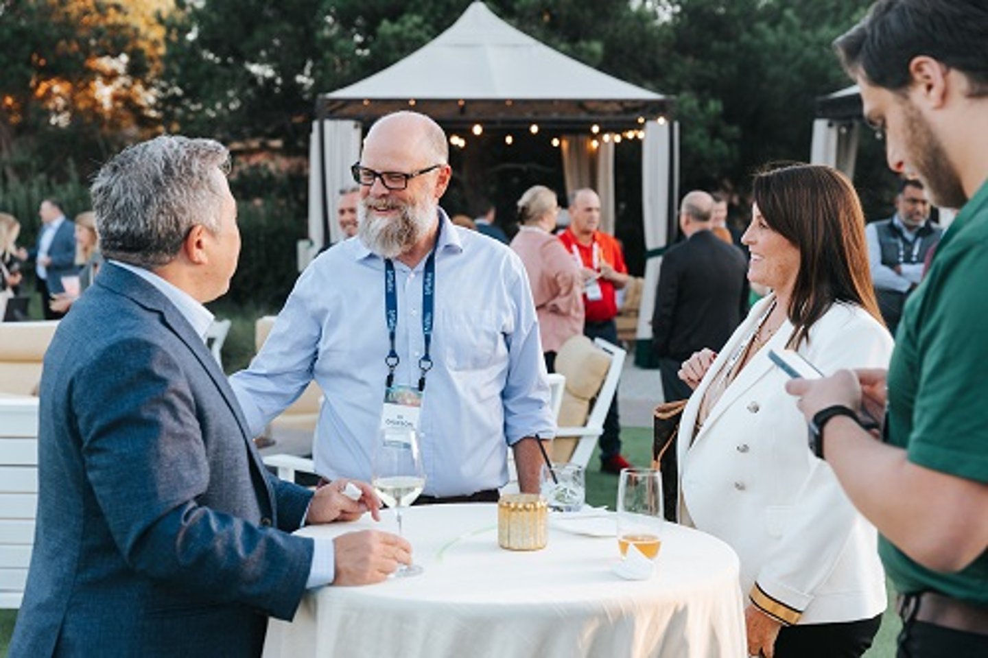 At MURTEC Executive Summit there's always ample time to connect with old friends and to network. 