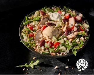 a bowl of salad