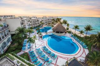 a resort near the water