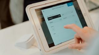 digital menu ordering a bagel - Pexels Rodnae Productions a person using a laptop computer