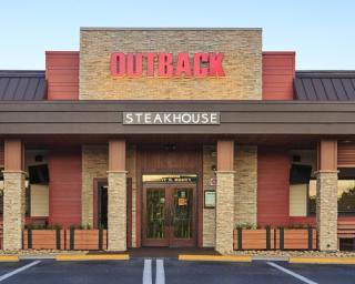 a store in a brick building