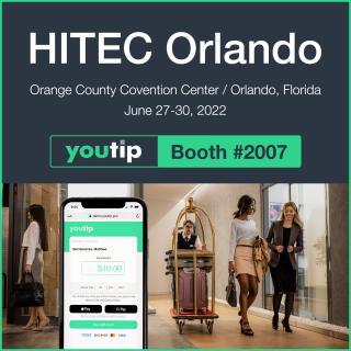youtip booth at hitec