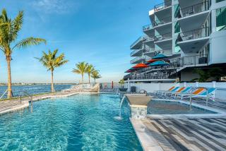 The pool at the Fusion Resort