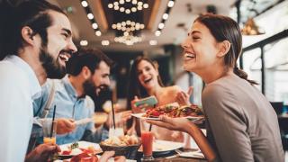 happy diners