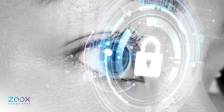 lock over a person's eye