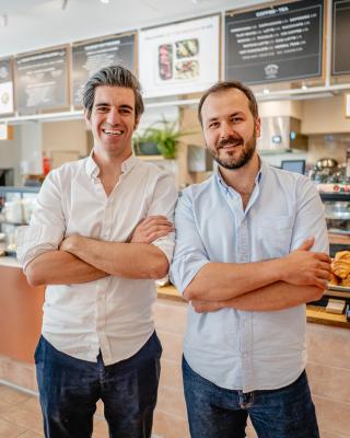 Vita Mojo Vita Co-Founders Nick Popovici (left) and Stefan Catoiu