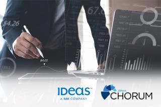 IDeaS logo and Chorum logo