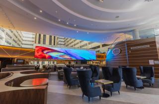 LG DVLED Display in NYC Marriott Marquis