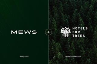 Mews and Hotel for Trees logos