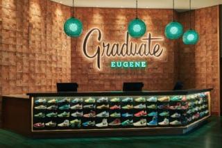 Front Desk of Graduate Eugene Hotel