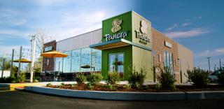 exterior photo of panera cafe