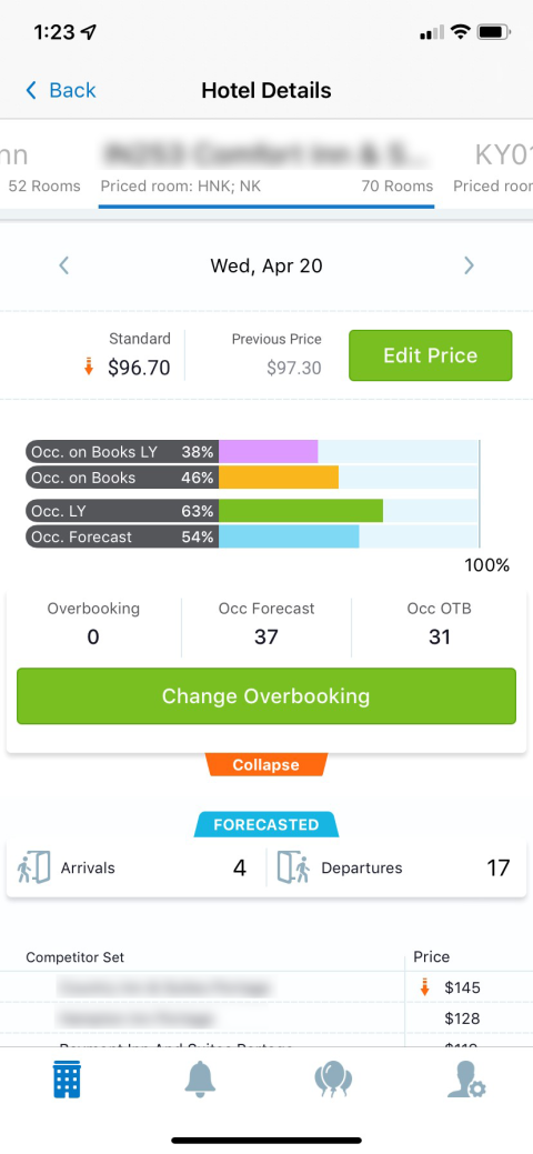 Screenshot of ChoiceMax on a mobile phone