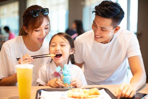 family restaurant fun