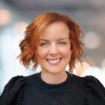 a person smiling for the camera