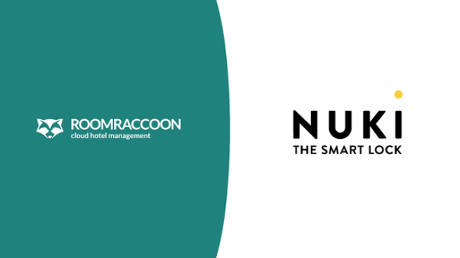 RoomRaccoon and Nuki logos