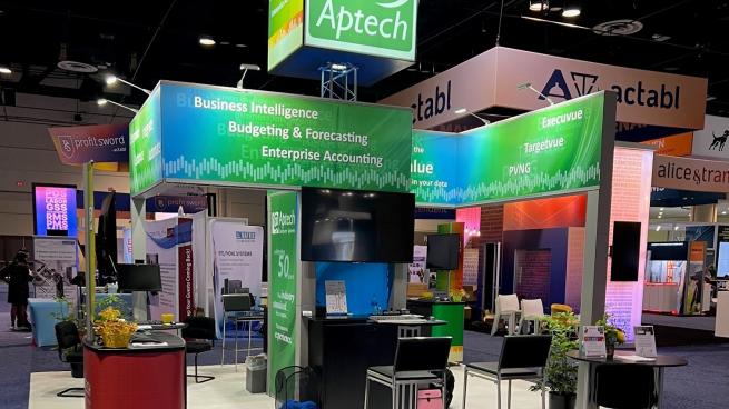 Aptech Booth at HITEC