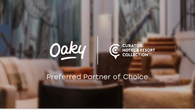 oaky and curator hotels logos